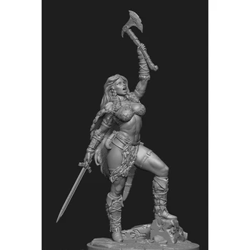 Новый комплект моделей Ancient officer warrior stand в разобранном виде 1/24, Фигурка из смолы, Неокрашенная модель
