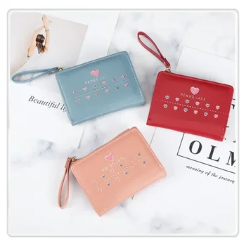 Новый тренд Instagram в Японии и Южной Корее, Модная сумка для карт на боковой молнии, Женская короткая сумка для рук, Маленькая женская сумочка