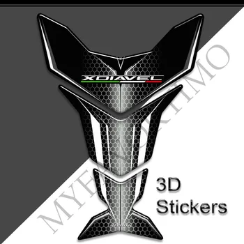 Обтекатель Крыло Бак Накладка Защитная Накладка Для Бака 3D Наклейки Отличительные Знаки Комплект Газового Топлива И Масла Колено Для Ducati XDiavel S X Diavel