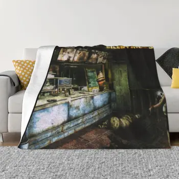 Одеяла для игр ужасов Silent Hill 3, Фланелевое осенне-зимнее портативное легкое покрывало для дивана, дорожный коврик