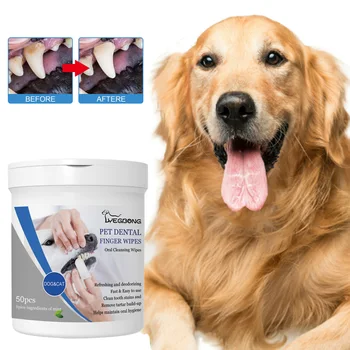 Одноразовые салфетки для чистки зубов домашних животных Удаляют Зубной камень, Улучшают запах изо рта, Очищают рот, Уход за полостью рта Собаки, Перчатка для пальцев, Зубная щетка