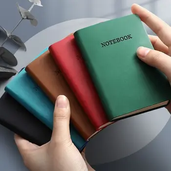 Офисные Принадлежности Утолщающий Органайзер Для Повестки Дня Для Скрапбукинга A7 Mini Notebook Бизнес-Блокнот Карманный Блокнот Для Заметок Дневник Notebook