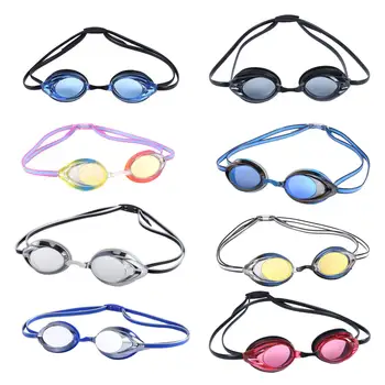 Очки для воды, профессиональные очки для плавания, Водонепроницаемые очки для взрослых, защита от запотевания, Регулируемые очки для воды