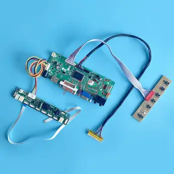 Плата драйвера контроллера ЖК-монитора Подходит для MT185GW01 M185XW01 HDMI-Совместимый 30-Контактный LVDS 18,5 