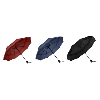 Портативный дорожный зонт - Зонты от дождя Ветрозащитные, прочные компактные зонты от ветра и дождя
