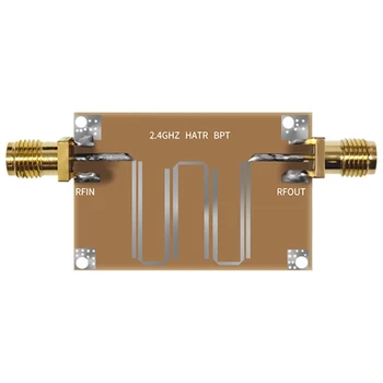 Практичный микрополосковый полосовой фильтр K1AA с частотой 2,4 ГГц для улучшения отношения шума