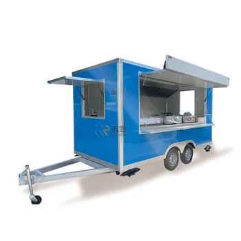 Продается Передвижная кухня-трейлер для еды стандарта США 2023 года, полностью оборудованные 13-футовые тележки для еды и прицепы для перевозки продуктов питания