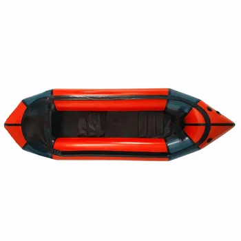 Производитель плотов с двойным пакетом 420 D Легкий Двухместный Надувной плот MRS Red из дешевого ТПУ ПВХ