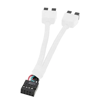 Профессиональный экранированный кабель USB 2.0 с 9 контактами и двумя 9 контактами Повышает стабильность работы ноутбуков и настольных компьютеров Protector