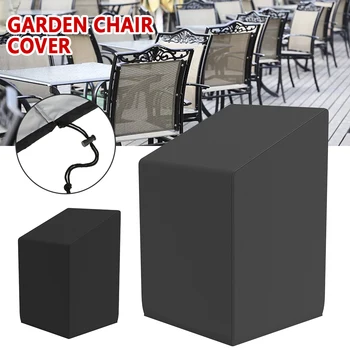 Пылезащитный чехол для стульев для сада и патио, защитный чехол для мебели, высококачественная водонепроницаемая Пылезащитная сумка для хранения стульев