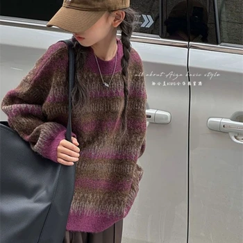 Свитер для девочек шерстяное пальто Детские топы спицами 2023 Идеально утепляют теплую зиму Осень Хлопчатобумажный пуловер для малышей Детская одежда