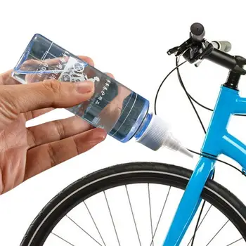 Смазка для велосипедных цепей Очиститель и лубрикант для велосипедных цепей 2 унции, принадлежности для велоспорта, масло для очистки велосипедных цепей длительного действия