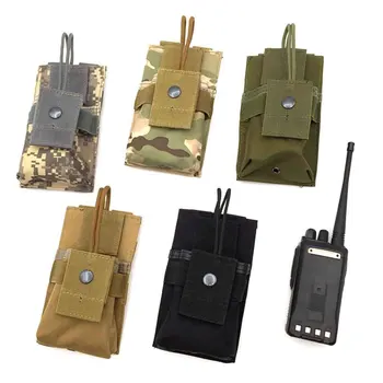 Сумка для тактической рации Molle, военные поясные радиосумки, сумка для магазина M4 EDC для аксессуаров для охоты на открытом воздухе.