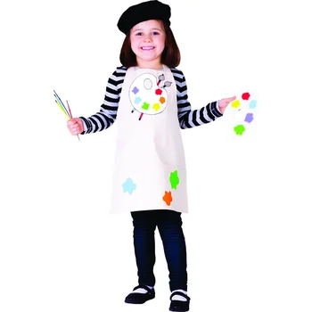 Талантливый художник для маленьких девочек, профессиональный художник по одежде, маскарадный костюм для косплея на Хэллоуин, карнавальный костюм