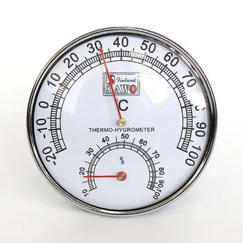 Термометр-гигрометр для сауны Для использования в банях и саунах внутри и снаружи помещений