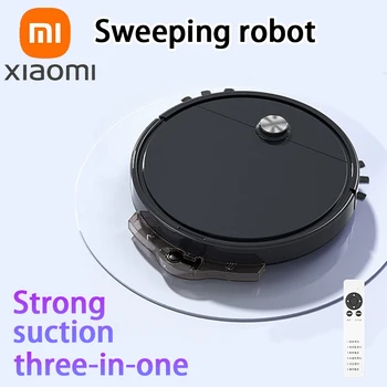 Умный робот-подметальщик Xiaomi с резервуаром для воды, электрическая подметальная машина для уборки, интеллектуальная подметальная машина с дистанционным управлением