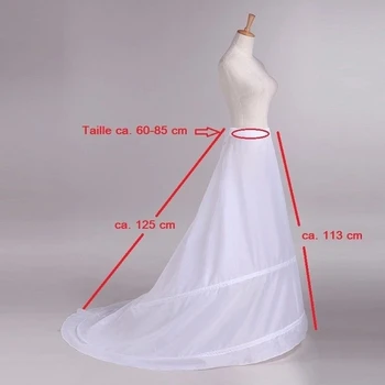 Юбка-Обруч Новые 2 Кольца Белое Свадебное Платье Нижняя Юбка