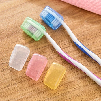 коробка для хранения зубных щеток 5шт Пятицветный Держатель для зубных щеток для путешествий на открытом воздухе Пластиковый Портативный Легко Моющийся Простой Инструмент Аксессуары